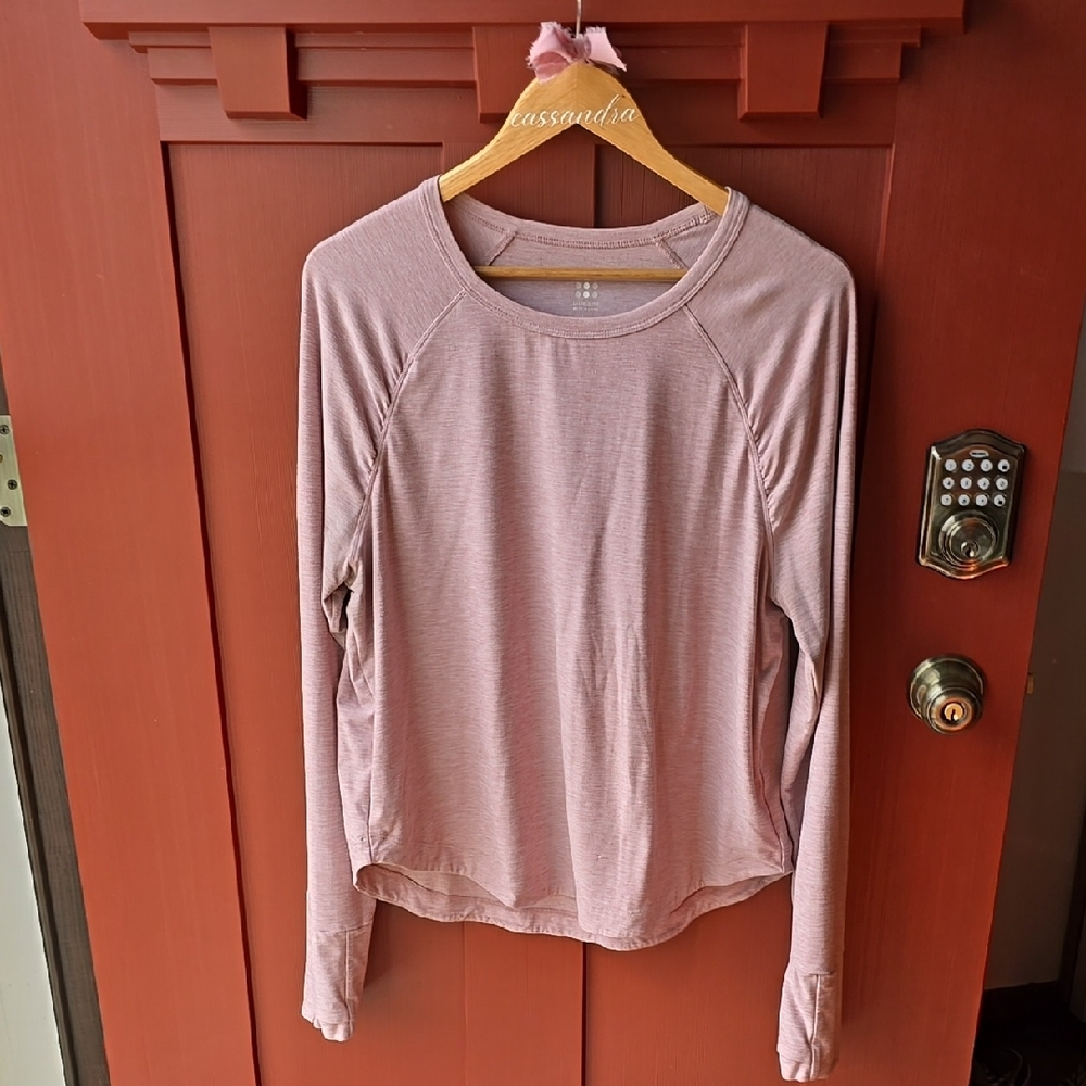 Title Nine Women's Pink Long Sleeve Top